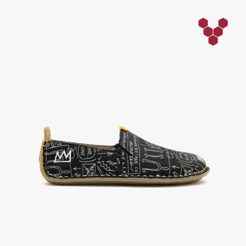 Vivobarefoot Ababa Basquiat Lasten Kengät Mustat (FI-OM1Q)